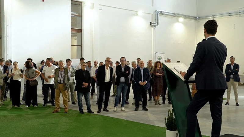 Inaugurazione centro di stoccaggio a Marsciano