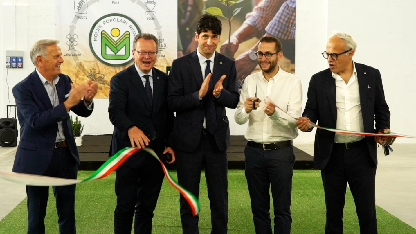 Inaugurato il nuovo centro stoccaggio a Marsciano